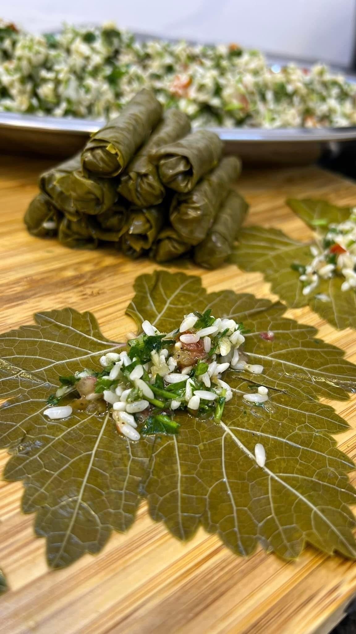 Yalanji Stuffed with Vegetables & Olive Oil