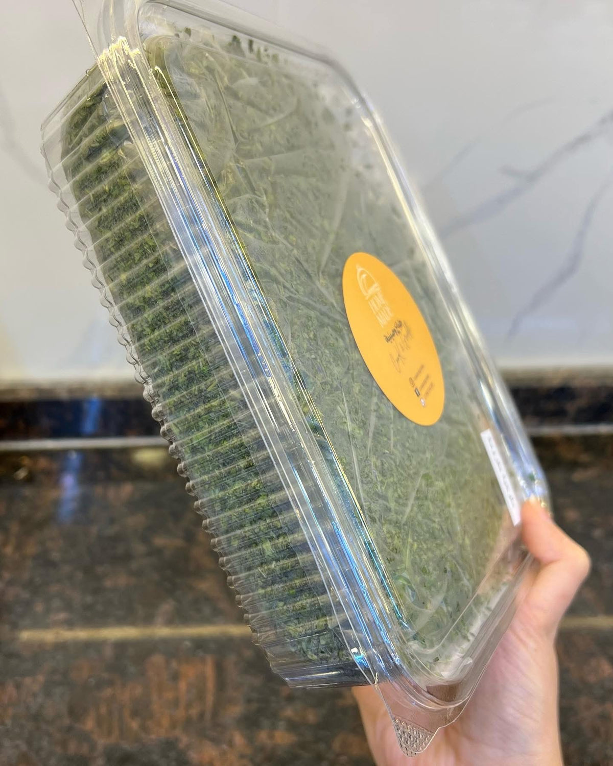 Hand-Chopped Fresh Molokhia