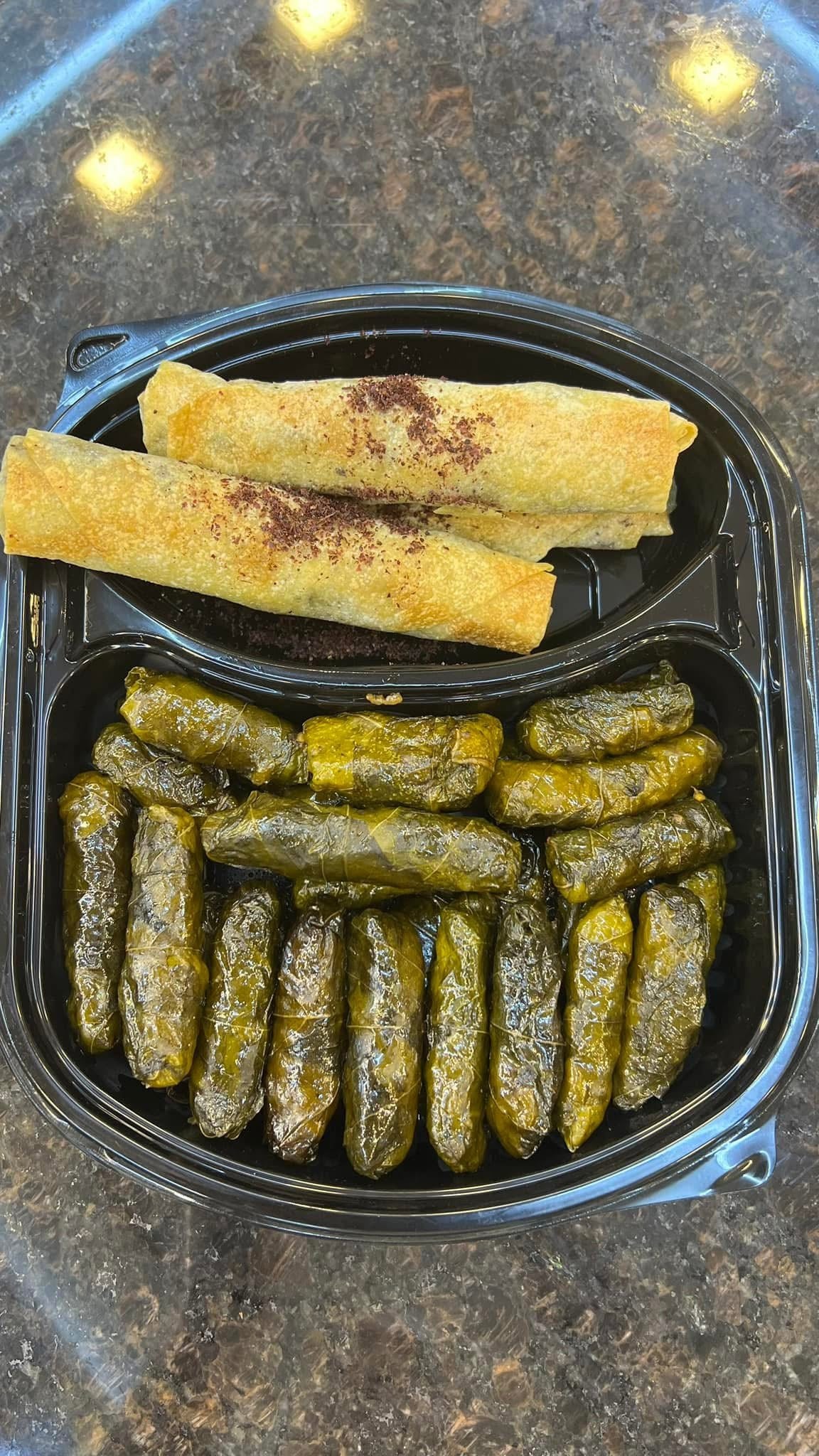 Musakhan-Style Phyllo Rolls Stuffed with Chicken & Onion